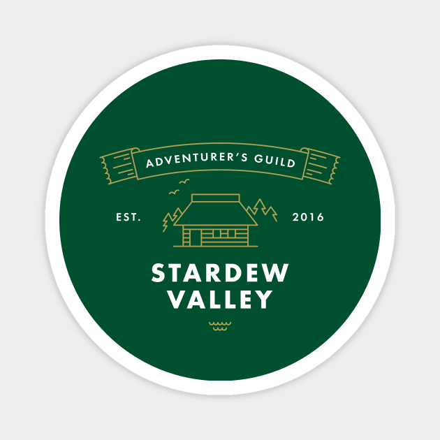 Stardew Valley Adventurer's Guild Magnet by asirensong